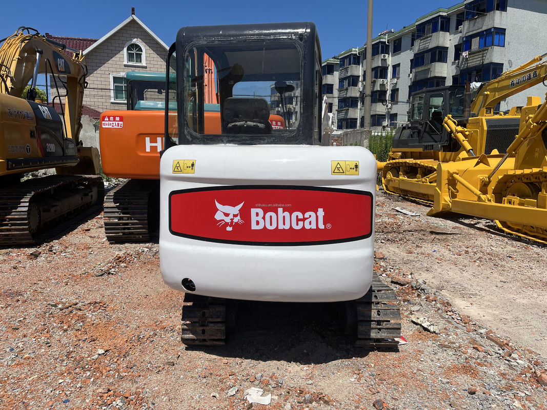 Mini escavadeira usada Bobcat 331 Pequenas escavadeiras de postes usadas escavadeiras de segunda mão