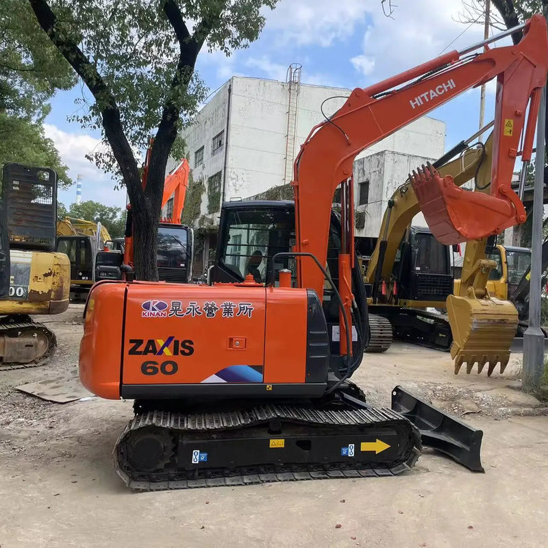 Venda Alta qualidade usada Hitachi ZX60 Mini escavadeira usada Japão Hitachi escavadeira ZX60 para venda