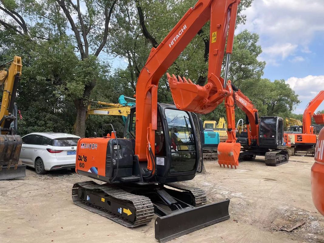 Venda Alta qualidade usada Hitachi ZX60 Mini escavadeira usada Japão Hitachi escavadeira ZX60 para venda