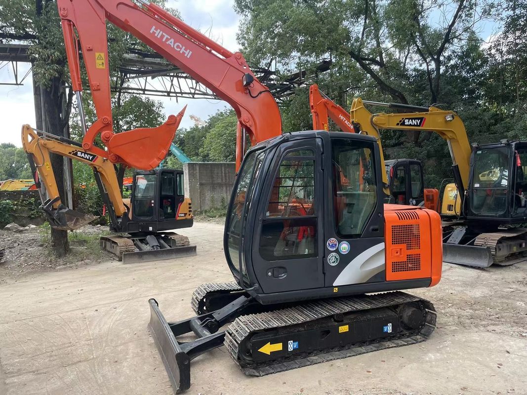 Venda Alta qualidade usada Hitachi ZX60 Mini escavadeira usada Japão Hitachi escavadeira ZX60 para venda