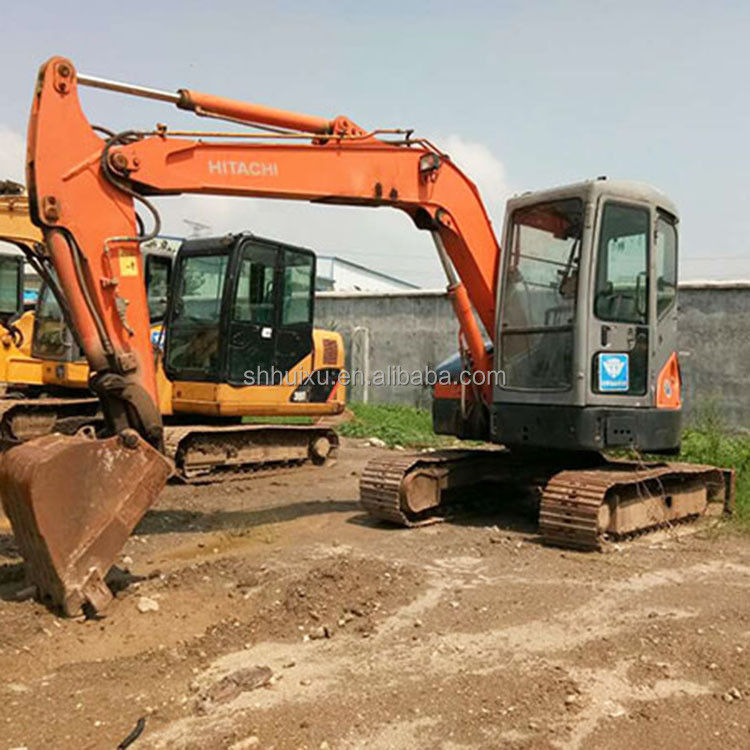 Hitachi em estoque Venda Alta qualidade usada Hitachi ZX55 Mini escavadeira usada Japão Hitachi escavadeira ZX55 para venda