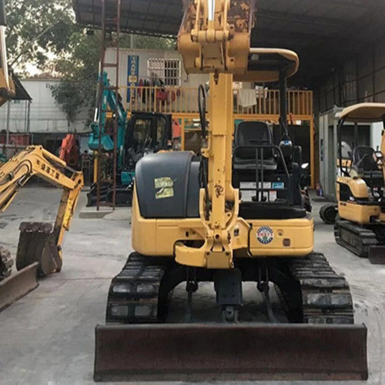 Excavadora mini komatsu pc40 bem conservada e usada com cabine aberta pc40 4 toneladas pequena escavadora para venda pc40mr
