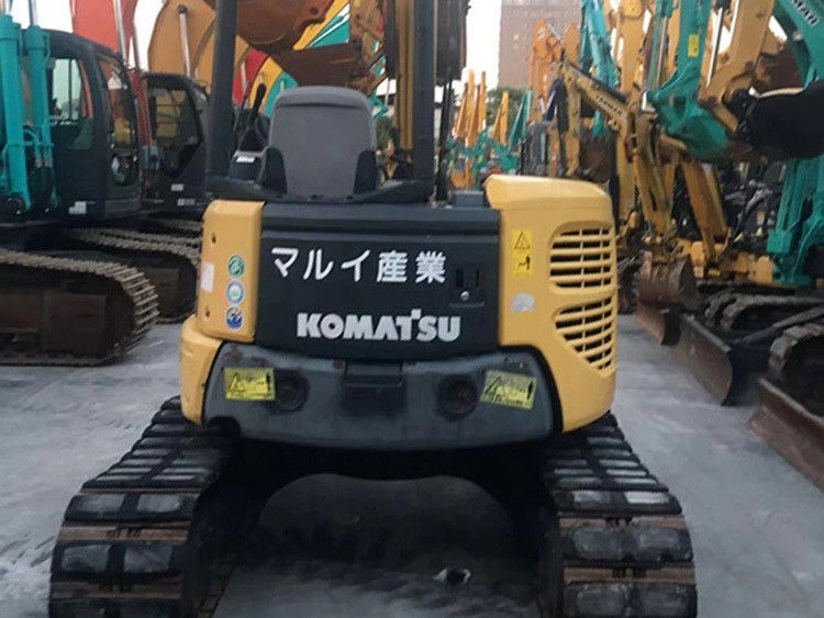 Excavadora mini komatsu pc40 bem conservada e usada com cabine aberta pc40 4 toneladas pequena escavadora para venda pc40mr