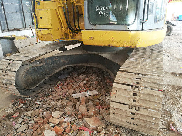 Máquinas de engenharia utilizadas comatsu pc128 escavadeira 12 toneladas pc128us escavadeira de rasteiro pc128us-2 pc128us-8
