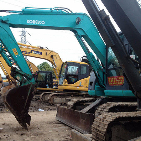 Kobelco SK200 Excavadora de segunda mão, motor japonês Kobelco75 SK75 Kobelco 75 em excelente estado