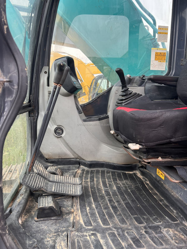 Kobelco SK200 Excavadora de segunda mão, motor japonês Kobelco75 SK75 Kobelco 75 em excelente estado