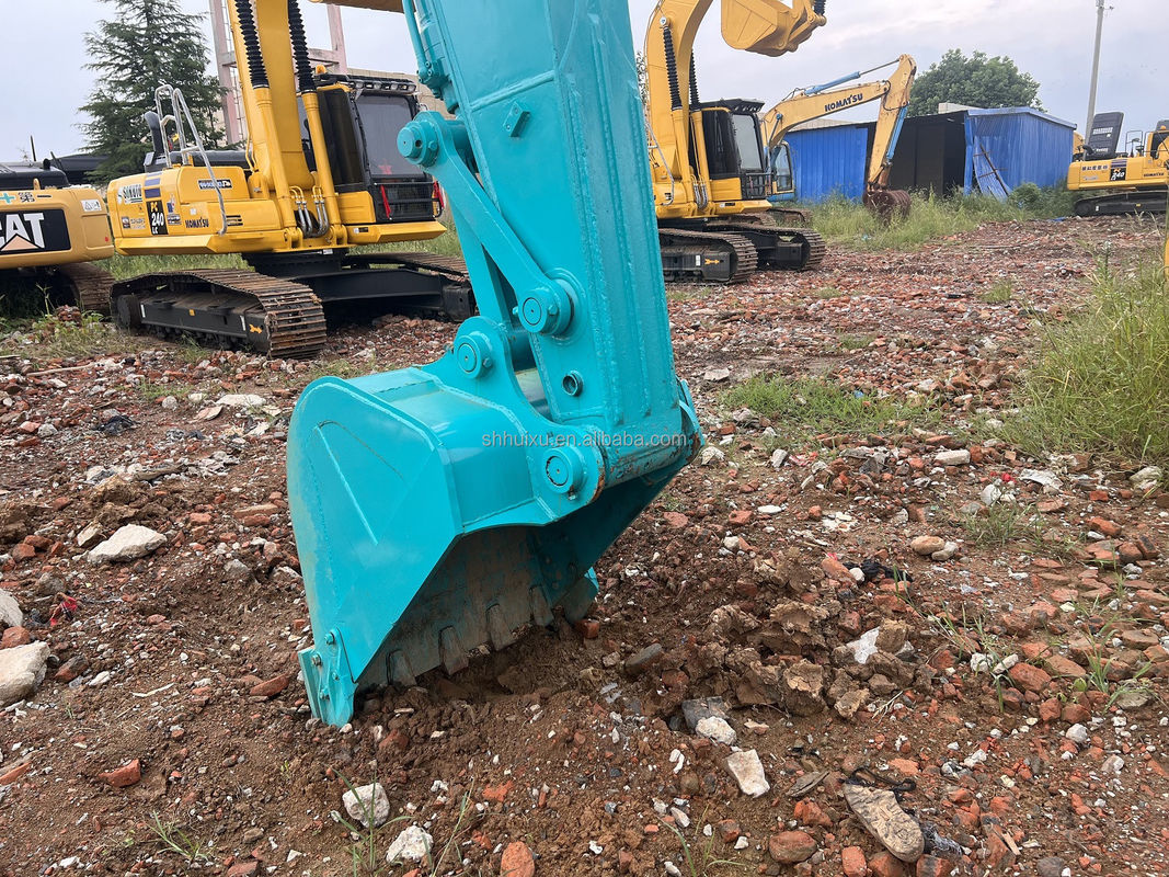 Kobelco SK200 Excavadora de segunda mão, motor japonês Kobelco75 SK75 Kobelco 75 em excelente estado