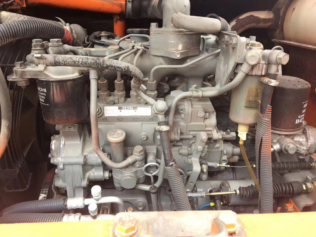 Mini escavadeira usada Hitachi75US para venda em segunda mão Hitachi75US pequena escavadora em boas condições