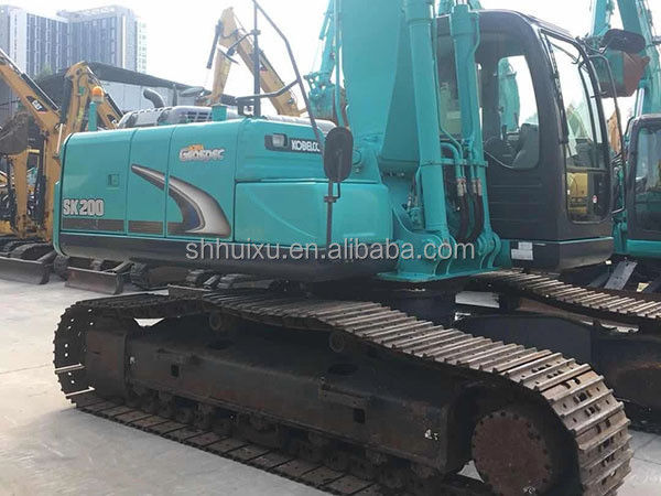Kobelco SK200 Excavadora de segunda mão Kobelco SK200/ Máquina de escavação usada de boa qualidade Kobelco SK200 à venda