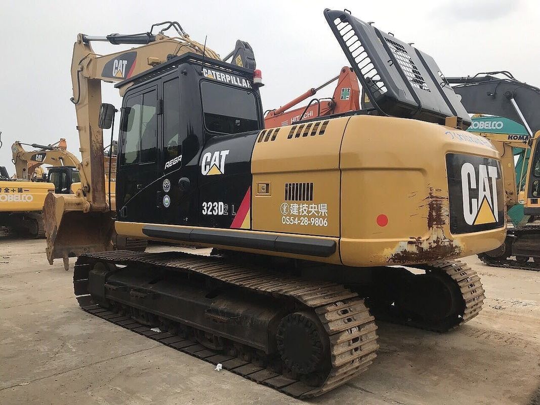 Máquinas usadas de escavação CAT323 para venda em bom estado,bom preço