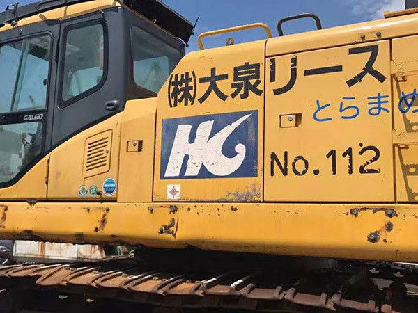 escavadeira usada komatsu PC850 escavadeira mudança de pedra braço de esmagamento martelo Komatsu Excavator