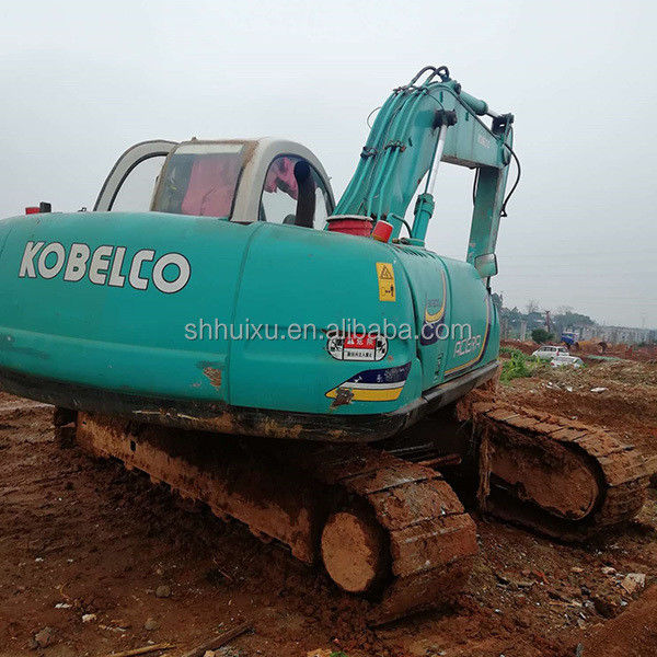 Kobelco SK200 Excavadora de segunda mão de boa qualidade Kobelco SK200-5 máquina de escavação usada para venda