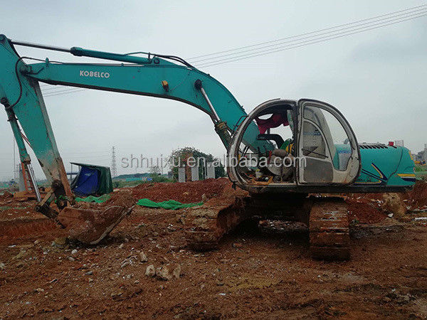 Kobelco SK200 Excavadora de segunda mão de boa qualidade Kobelco SK200-5 máquina de escavação usada para venda