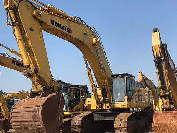 escavadeira usada komatsu PC850 escavadeira mudança de pedra braço de esmagamento martelo Komatsu Excavator