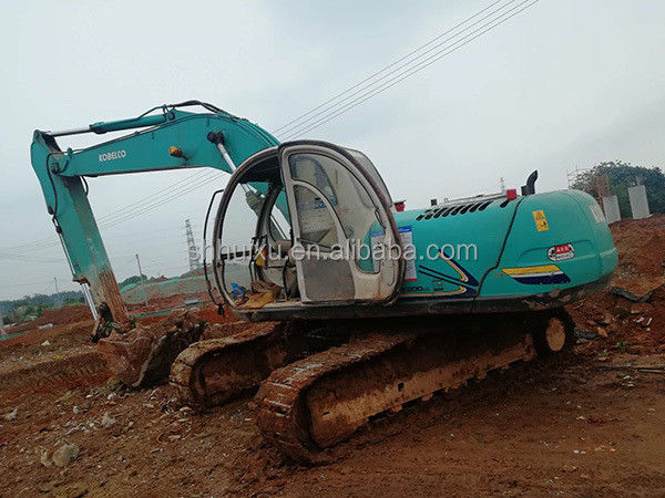 Kobelco SK200 Excavadora de segunda mão de boa qualidade Kobelco SK200-5 máquina de escavação usada para venda