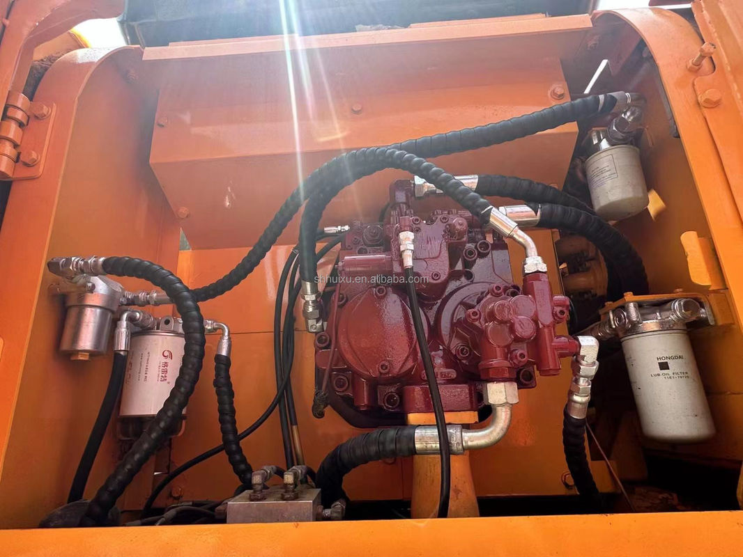 Excavadora de rodas de segunda mão de boa qualidade HYUNDAI210W 21T Excavadora usada Máquina de escavação para venda