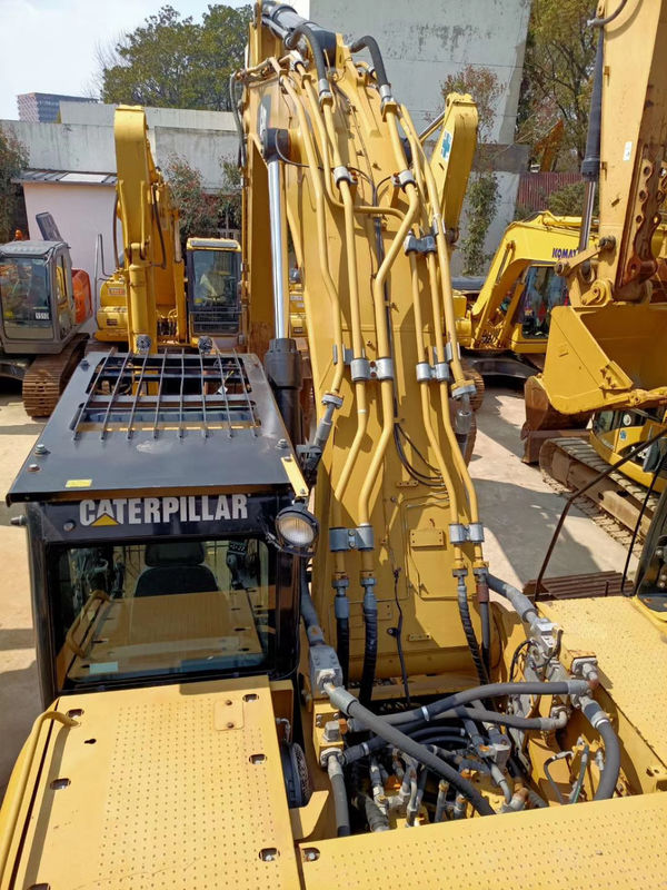 Excavadora de rastreamento usado máquina de excavar gatos bom funcionamento preço máquinas japonês usado cat345, usado marca japonesa CAT345