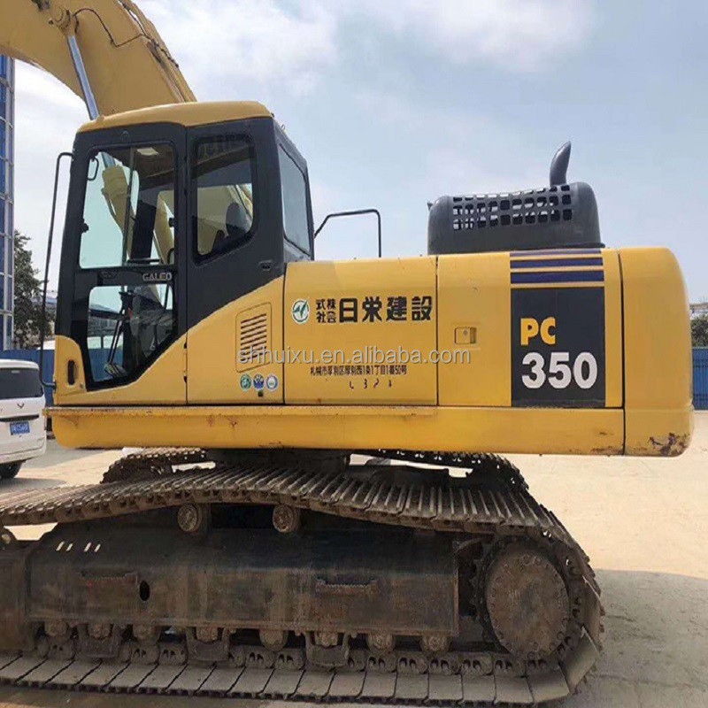 Komatsu Escavação de segunda mão KOMATSU350-7 bom estado / usado komatsu pc350-7 escavadora raspadora Komatsu Escavação