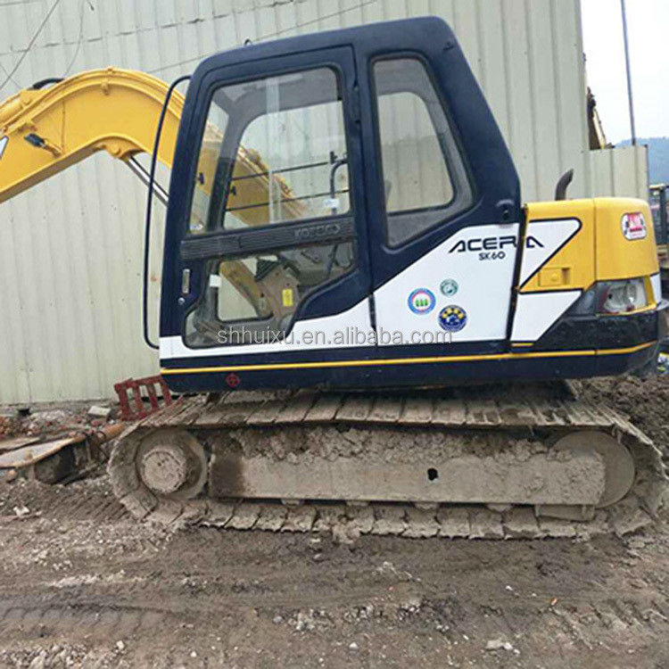 Excavadora hidráulica usada Kobelco60-3, mini de segunda mão de alta qualidade excavadora KOBELCO60-3 preço barato