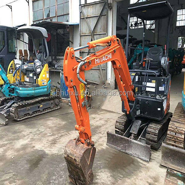 Hitachi venda quente segunda mão Pequena escavadora de rastreador em bom estado HITACHI 17 mini escavadora usada