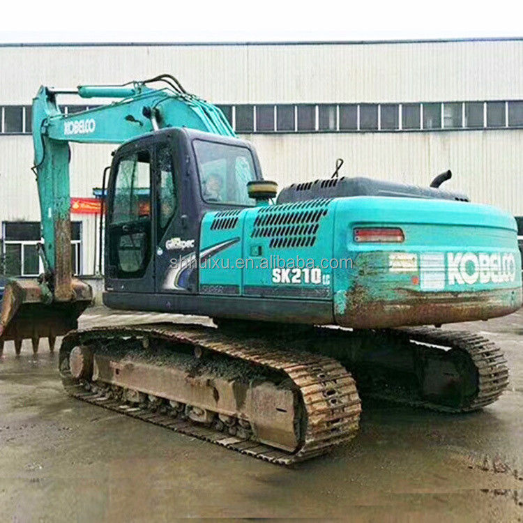 Kobelco SK200 Máquina de escavadeira de segunda mão Kobelco SK210-8 Máquina de escavação usada de boa qualidade para venda