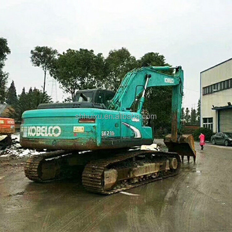 Kobelco SK200 Máquina de escavadeira de segunda mão Kobelco SK210-8 Máquina de escavação usada de boa qualidade para venda