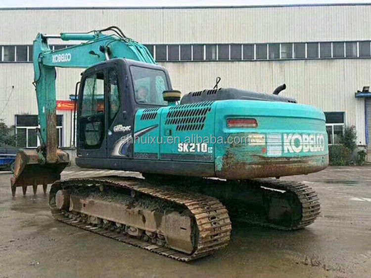 Kobelco SK200 Máquina de escavadeira de segunda mão Kobelco SK210-8 Máquina de escavação usada de boa qualidade para venda