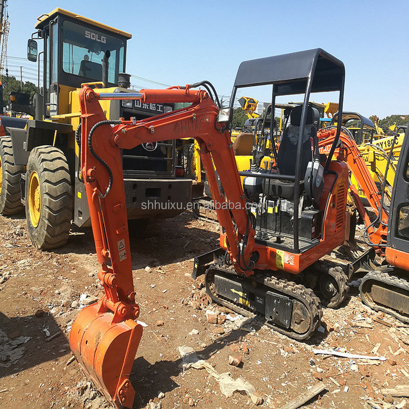 Hitachi em estoque Mini escavadeira japonesa usada HITACHI 20-2 para venda/Escavadeira pequena de segunda mão em bom estado HITACHI 20-2