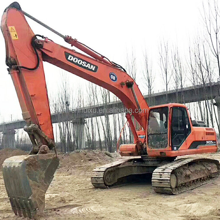 Doosan venda quente doosan dh225 escavadeira usado raspador dh225lc-9/ Máquina de escavação usada melhor venda bom preço
