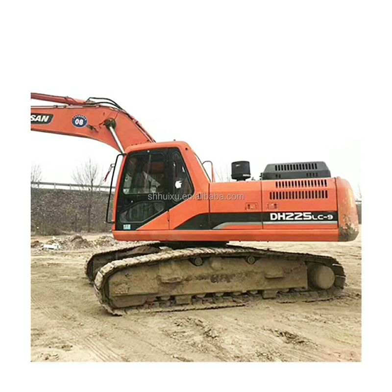 Doosan venda quente doosan dh225 escavadeira usado raspador dh225lc-9/ Máquina de escavação usada melhor venda bom preço
