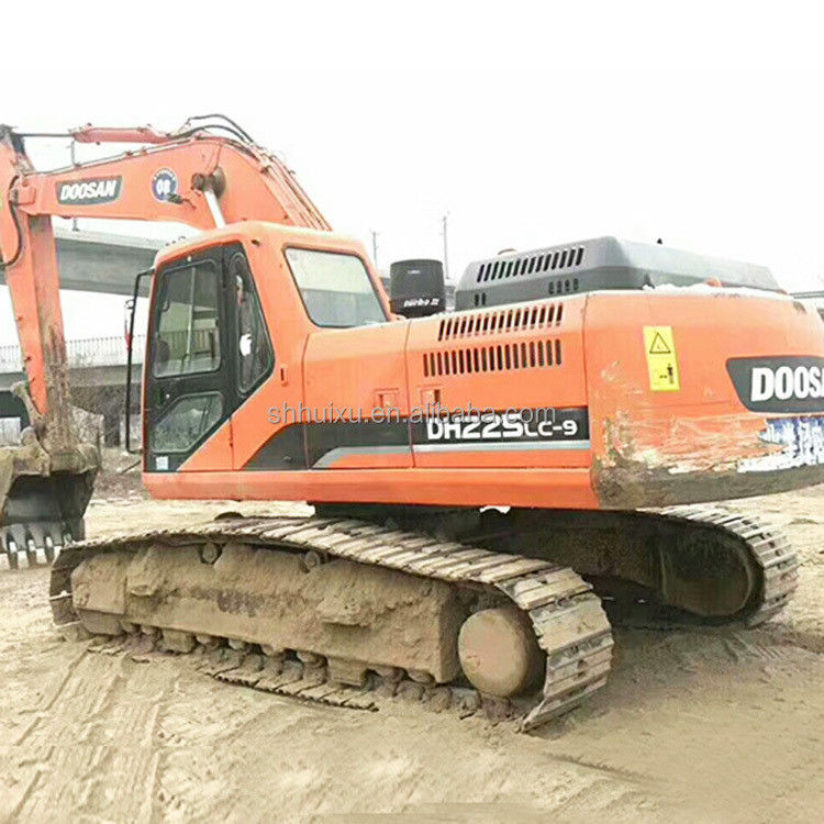 Doosan venda quente doosan dh225 escavadeira usado raspador dh225lc-9/ Máquina de escavação usada melhor venda bom preço