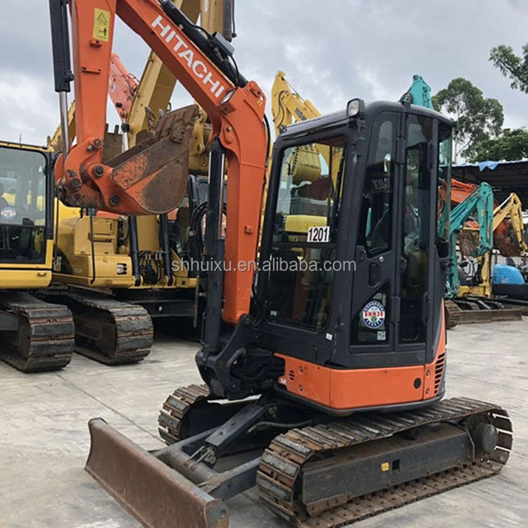 Hitachi em estoque Mini escavadeira japonesa usada HITACHI 30 para venda/Escavadeira de segunda mão pequena em bom estado HITACHI 30