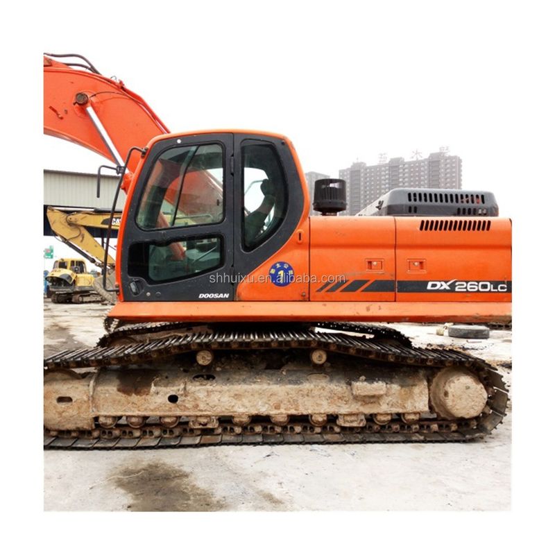 Doosan venda a quente Excelente qualidade Excavadora hidráulica de segunda mão DOOSAN DX260 Coreia origem/ Máquina de escavação usada melhor venda bom preço