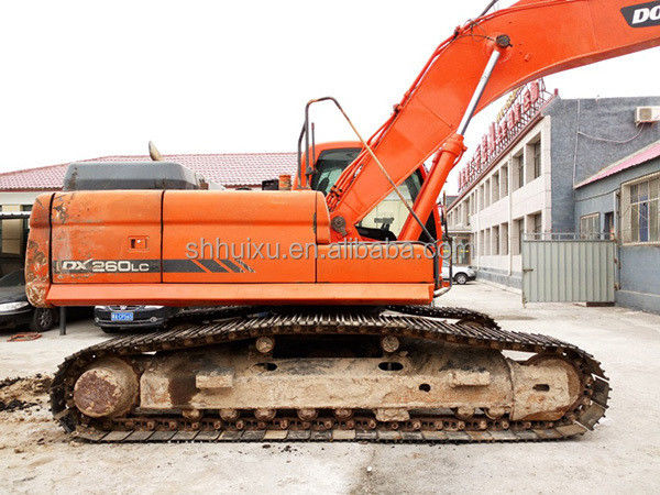 Doosan venda a quente Excelente qualidade Excavadora hidráulica de segunda mão DOOSAN DX260 Coreia origem/ Máquina de escavação usada melhor venda bom preço