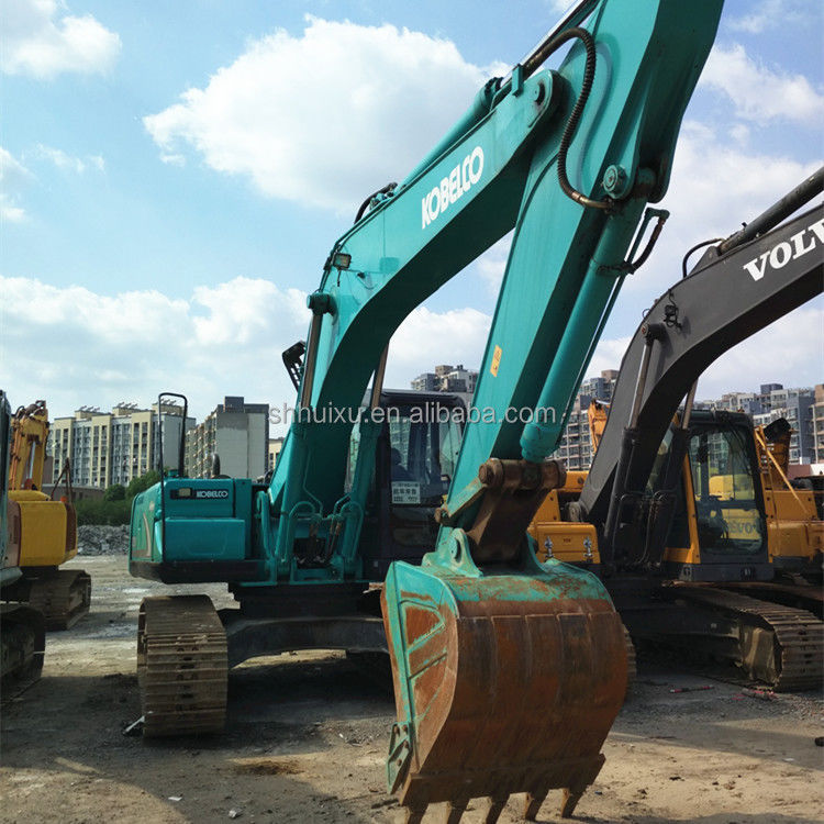 Kobelco SK200 Excavadora de segunda mão Kobelco SK250 Máquina de escavação usada preço barato