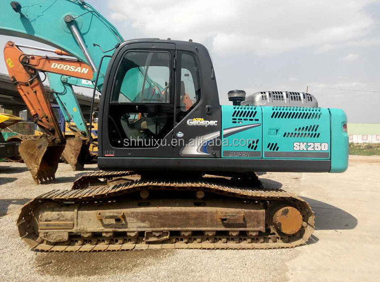 Kobelco SK200 Excavadora de segunda mão Kobelco SK250 Máquina de escavação usada preço barato