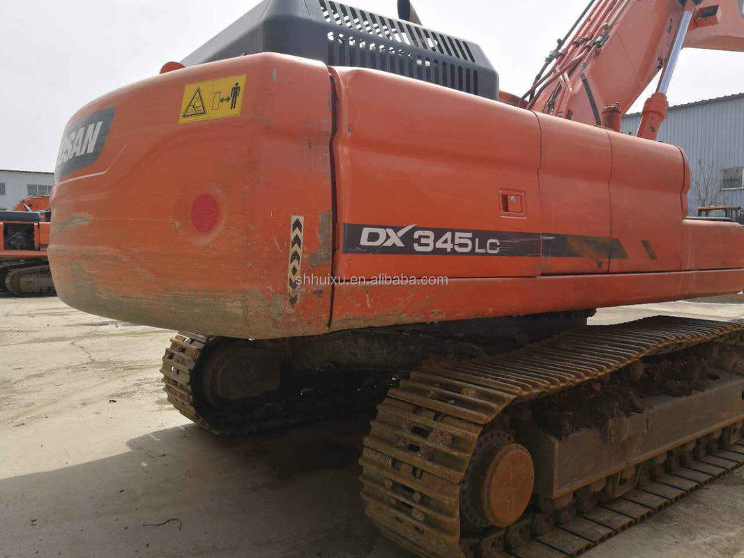 Doosan venda quente Excelente qualidade Excavadora hidráulica de segunda mão DOOSAN DX345 Coreia origem/ Máquina de escavação usada melhor venda bom preço