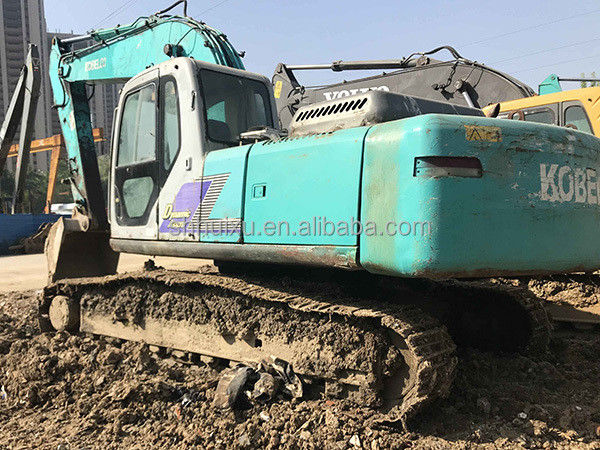 Kobelco SK200 Excavadora de segunda mão Kobelco SK250-6e Máquina de escavação usada preço barato