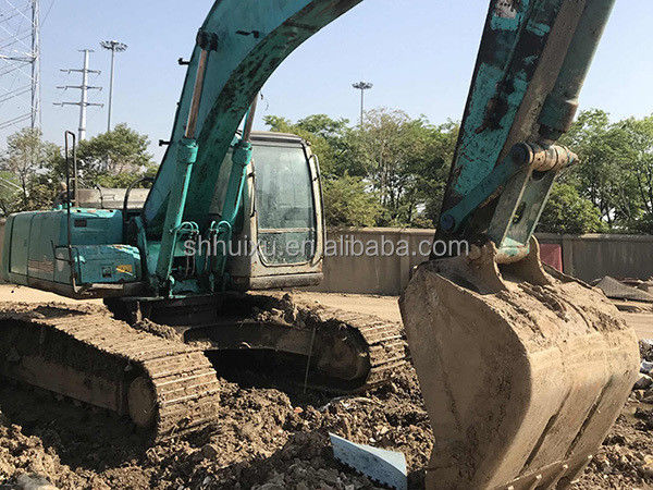 Kobelco SK200 Excavadora de segunda mão Kobelco SK250-6e Máquina de escavação usada preço barato