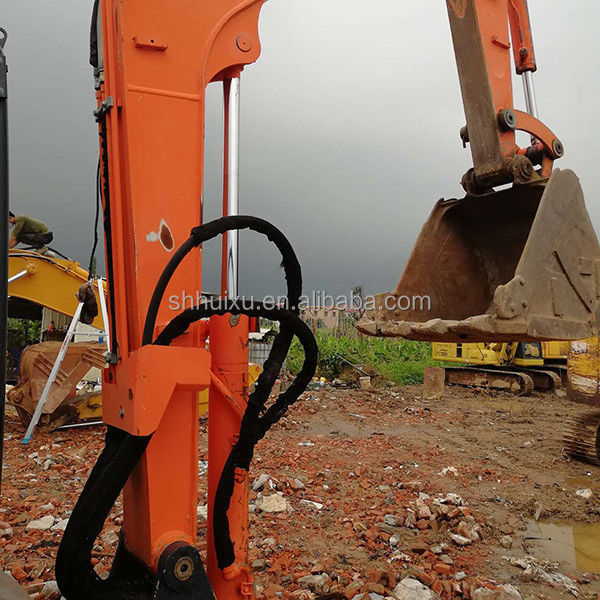 Hitachi em estoque Mini escavadora japonesa usada HITACHI 50 à venda/de segunda mão Pequena escavadora de rastreamento em bom estado HITACHI 50
