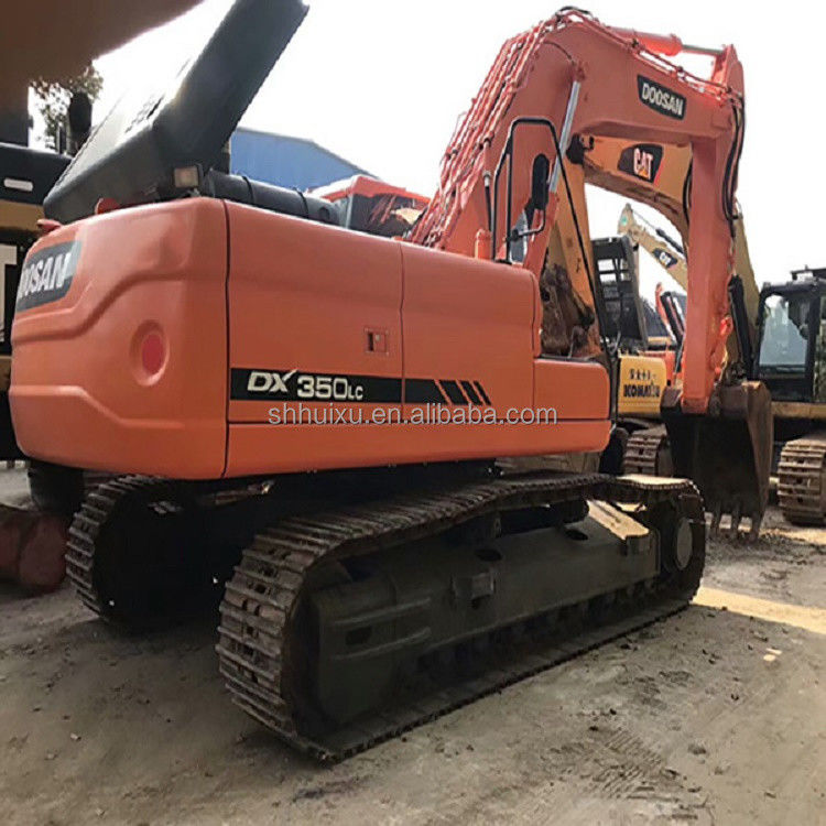 Doosan venda quente Excelente qualidade de segunda mão hidráulica escavadeira de rastreador DOOSAN DX350 Coreia origem máquina de escavação usada mais vendido