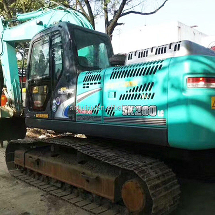 Kobelco SK200 Máquina de escavação usada Kobelco SK260 excelente qualidade escavadeira de segunda mão