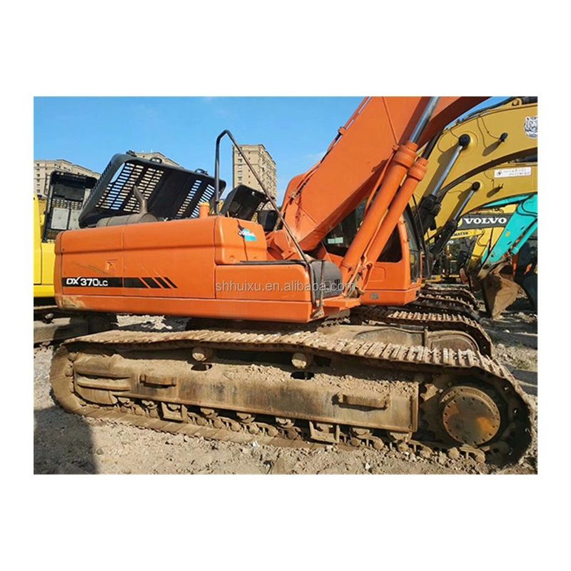 Doosan venda quente Excelente qualidade Excavadora hidráulica de segunda mão DOOSAN DX370 Coreia origem/ Máquina de escavação usada melhor venda bom preço
