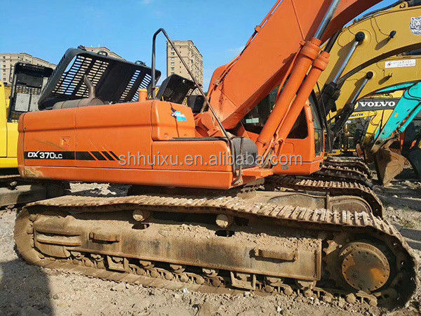 Doosan venda quente Excelente qualidade Excavadora hidráulica de segunda mão DOOSAN DX370 Coreia origem/ Máquina de escavação usada melhor venda bom preço