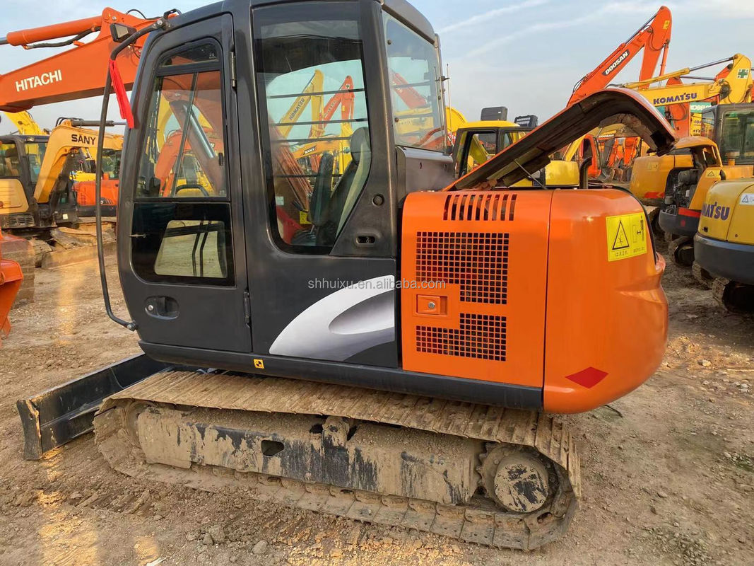 Hitachi em estoque usado Hitachi mini escavadeira zx60 Japão ano 2019/Segunda mão Pequena escavadeira de rastreamento em bom estado HITACHI 60