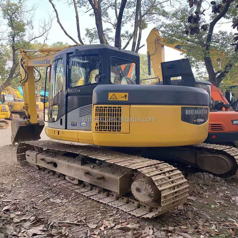 Komatsu Excavadora usada com PC128 máquina de escavação de segunda mão para venda Komatsu Excavator