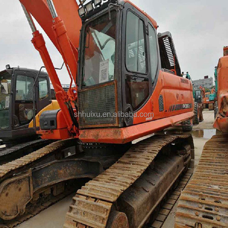 Doosan venda a quente Meio de venda de segunda mão escavadeira hidráulica DOOSAN DX380 Coreia origem/ Máquina de escavação usada bom preço