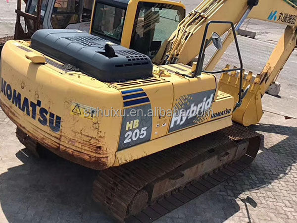 Komatsu Usado Komatsu PC205 escavadeira de rasteira boa qualidade máquina de escavação de segunda mão para venda Komatsu Excavator