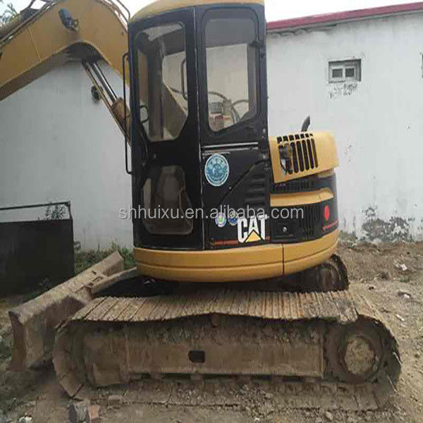 Segunda mão boa qualidade Mini escavadeira de raspador usada CAT308B 8T Usada Excavadora Máquina de Escavação