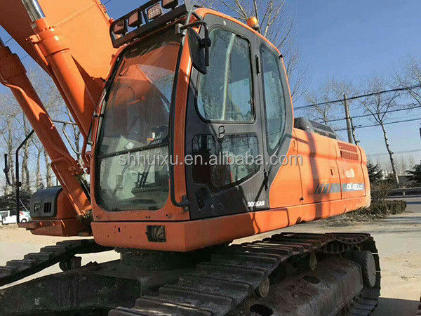 Doosan venda quente de alta qualidade de segunda mão hidráulica escavadeira DOOSAN DX420 Coreia origem máquina de escavação usada bom preço